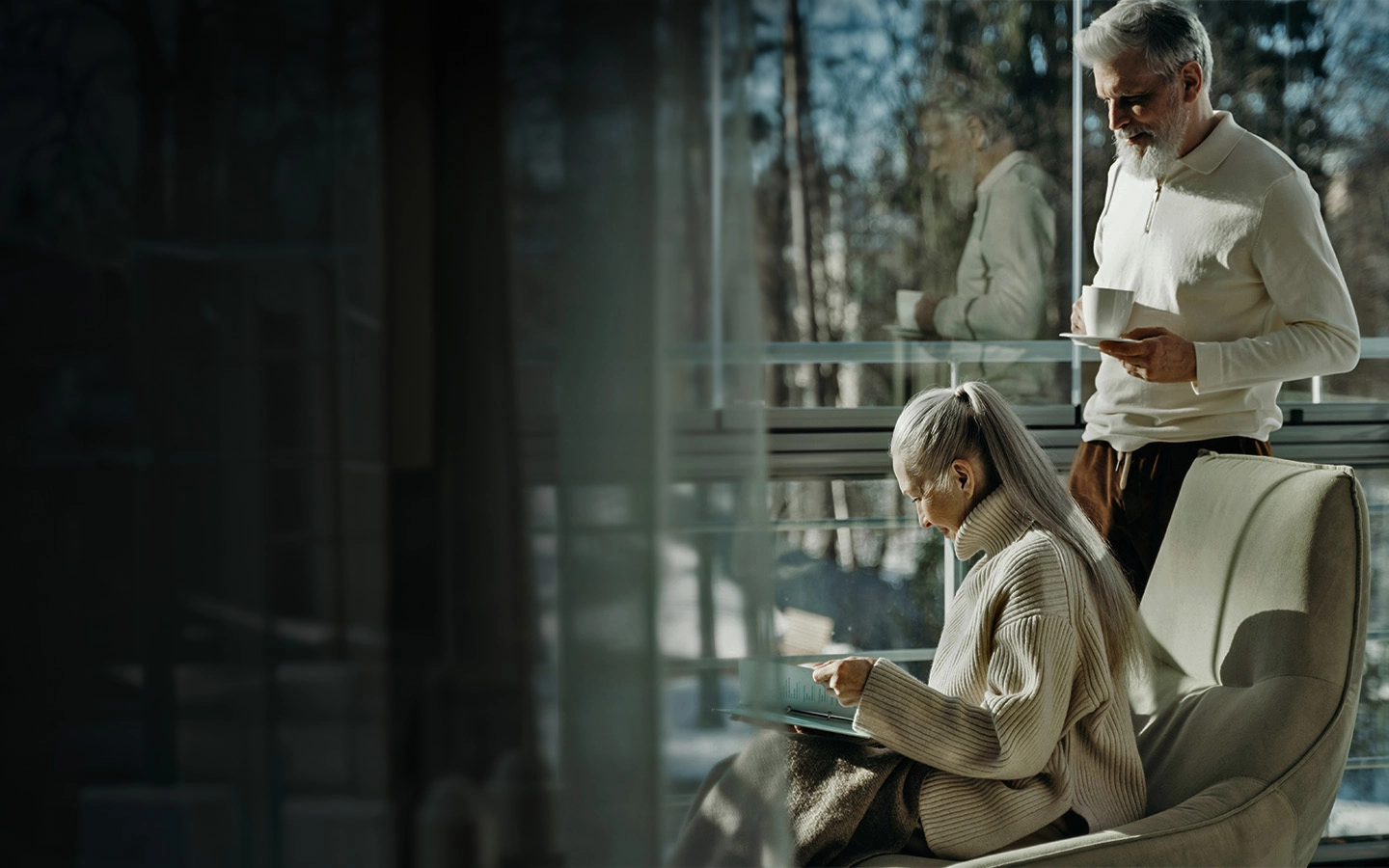 Retirement planning couple